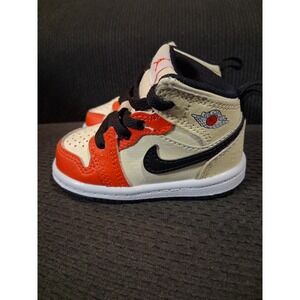 Nike Shoes Toddler 4C Air Jordan 1 Mid SS "88 Dunk‎ Contest" Sneakers DV7011-100